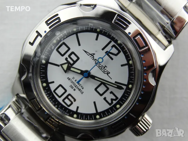 ВОСТОК АМФИБИЯ АВТОМАТИЧЕН ref: 100816, снимка 11 - Мъжки - 47468572