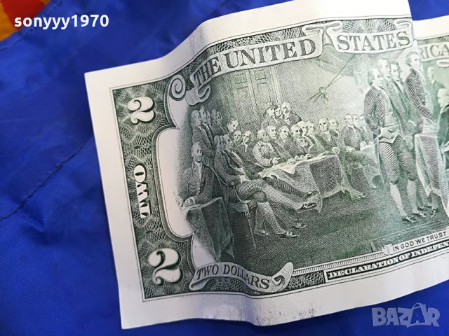 ДВА ЩАТСКИ ДОЛАРА-РЯДКА КОЛЕКЦИОНЕРСКА БАНКНОТА, снимка 8 - Колекции - 29592686