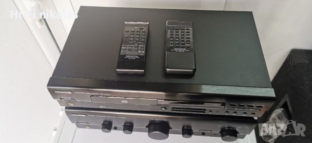 Комплект CD player Kenwood DP-3040 + усилвател Kenwood KA-2050R + 2бр.дистанциони , снимка 4 - Аудиосистеми - 31214076