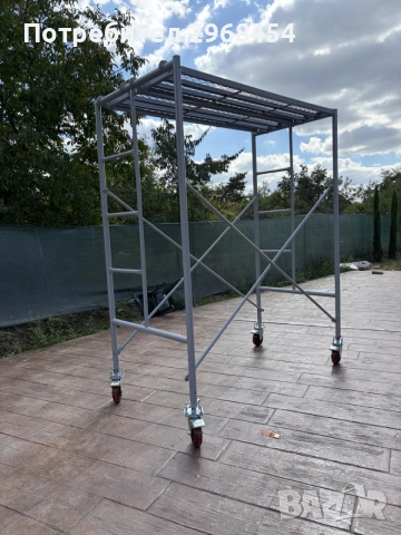 скеле с колела под наем, снимка 3 - Други ремонти - 56336293