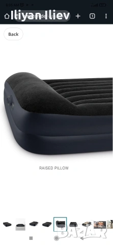 Intex Queen 64124ND Air Mattress with Fiber-Tech RP Inflated Size: 152 cm x 203 cm x 42 cm

, снимка 3 - Спални и легла - 38835930