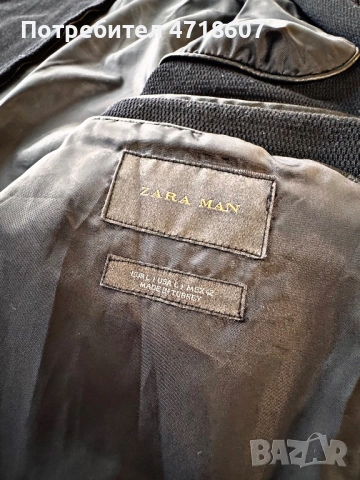 ZARA Яке • Размер L • Черно, снимка 4 - Якета - 53218572