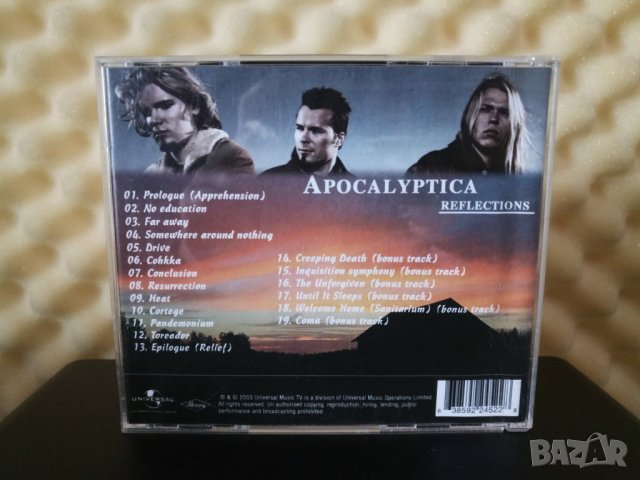 Apocalyptica - Reflections, снимка 2 - CD дискове - 31945608