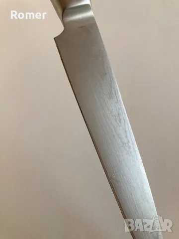 Нож от многослойна дамаска стомана Gehring Solingen Germany, снимка 8 - Ножове - 49759021