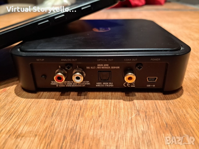 ARGON AUDIO Solo streamer + CONTROL TABLET ( dac стриймър ), снимка 4 - Ресийвъри, усилватели, смесителни пултове - 52251199