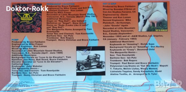 Aerosmith – Big Ones (1994, CD) , снимка 4 - CD дискове - 38351830