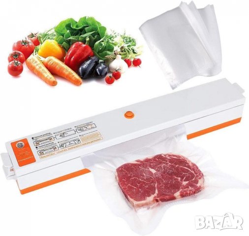 Хит продукт! Уред за вакуумиране и запечатване на храна Fresh Pack Pro + 10 плика, снимка 1 - Други - 36860014