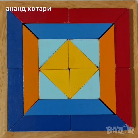 дървен пъзел GOKI, снимка 1