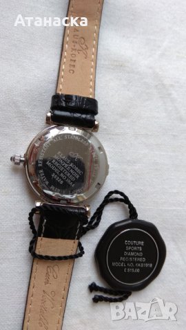 Klaus-Kobec Montre Noir - чисто нов английски дизайнерски часовник, снимка 6 - Дамски - 28307447