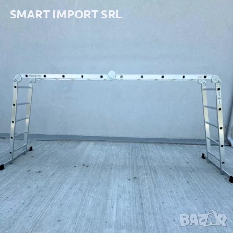 Многофункционална сгъваема стълба KMP405B, 4x5 стъпала, снимка 5 - Железария - 52006908