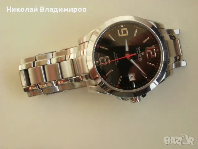 Candino голям швейцарски оригинален мъжки часовник кварцов, снимка 2 - Мъжки - 50060574