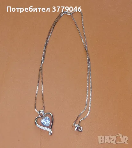 Колие с кристали , снимка 3 - Колиета, медальони, синджири - 50342075