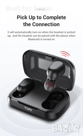 Безжични аудио слушалки Bluetooth F22 TWS F22 , снимка 7 - Bluetooth слушалки - 37473645