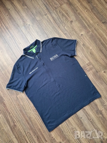 Страхотна мъжка тениска НUGO ВОSS размер L/XL, снимка 2 - Тениски - 53874343