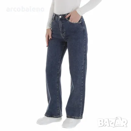 Дамски дънки с висока талия, снимка 4 - Дънки - 49242478