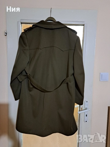 Зимно манто офицерско, снимка 7 - Якета - 54000045