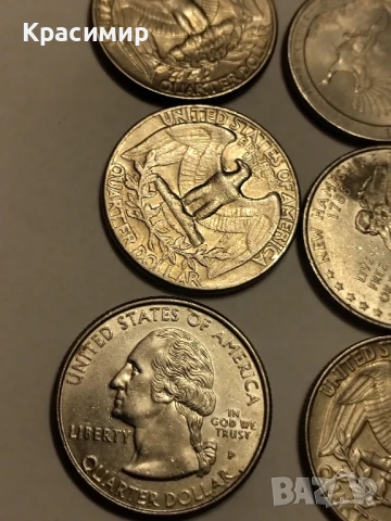 QUARTER DOLLAR 1965-2015 ., снимка 5 - Нумизматика и бонистика - 51161415