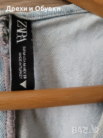 Дънкова рокля Zara , снимка 6 - Рокли - 54096591