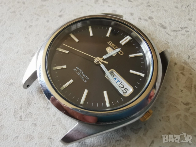 SEIKO 5 AUTOMATIC -НОВ, снимка 3 - Мъжки - 53353710