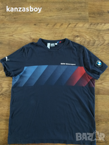 PUMA Men's BMW MSP Graphic Tee - страхотна мъжка тениска 2ХЛ, снимка 5 - Тениски - 36561621