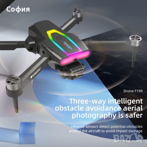 WIFI FPV професионален мини RC сгъваем дрон , снимка 10 - Дронове и аксесоари - 44479956