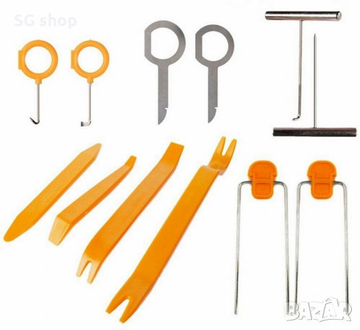 Комплект PVC инструменти за демонтаж на интериорни елементи, снимка 7 - Аксесоари и консумативи - 33722542