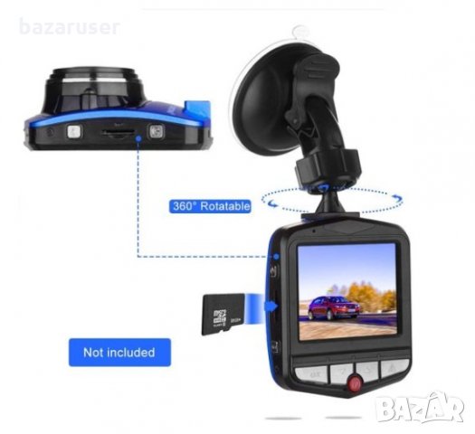 Blackbox Цифрова видеокамера Автомобилен рекордер Full HD 1080, снимка 1 - Аксесоари и консумативи - 34473508