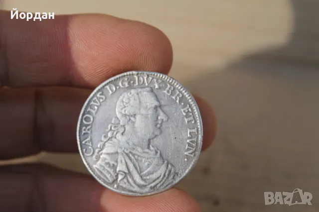 Сребърен ''Немски телер'' 1764-та година