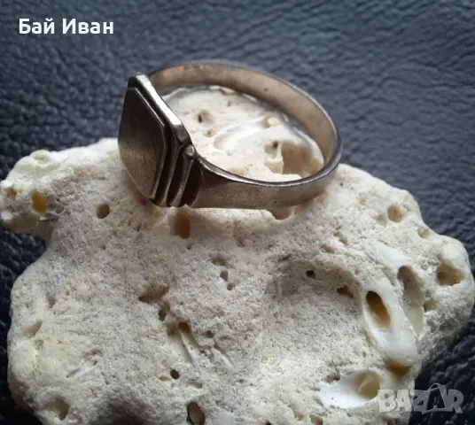 Стар винтидж сребърен пръстен - унисекс,ръчна изработка !, снимка 14 - Пръстени - 48193639