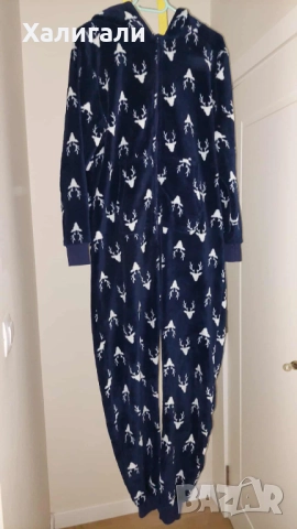 Юношески зимен поларен коледен цял гащеризон размер 14 години г., Next