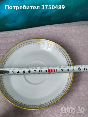 Порцеланов сервиз за кафе "Noblesse", снимка 5 - Антикварни и старинни предмети - 54248280