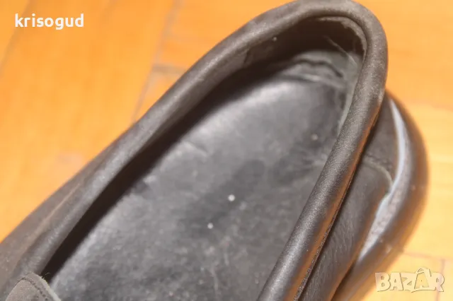 Мъжки мокасини от естествена кожа, Danielle Gilardo номер 42, черни, снимка 5 - Мокасини - 47812656