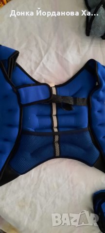 Продавам желетка с тежести , снимка 3 - Фитнес уреди - 39386191