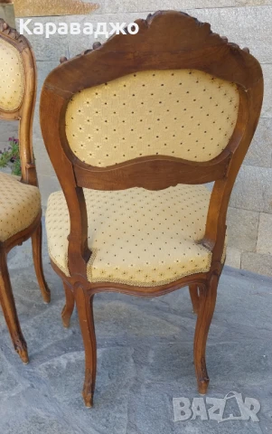 Антични Столчета Рококо, снимка 8 - Столове - 51344848