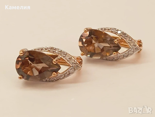 Руско злато , снимка 2 - Обеци - 53130987