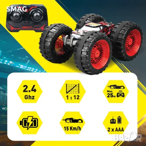 Превозно средство Exost Land Buster RC Car - AS S_1240483, снимка 8 - Коли, камиони, мотори, писти - 47921200