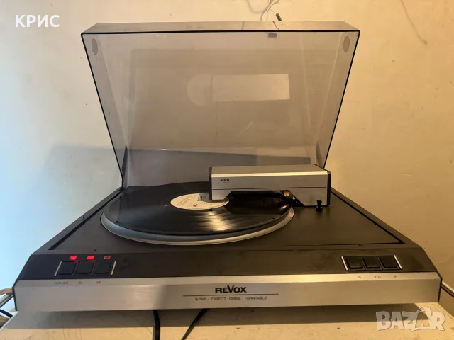 REVOX B 795 Грамофон, снимка 4 - Грамофони - 56335243