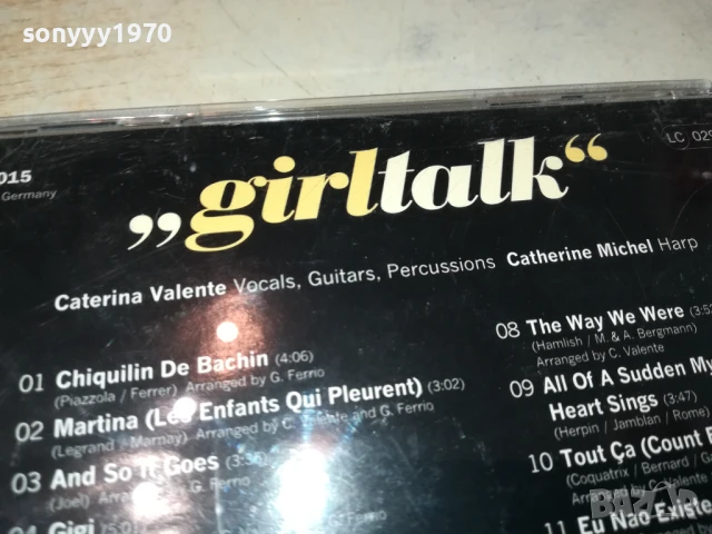GIRL TALK CD 3007251129, снимка 9 - CD дискове - 51188599
