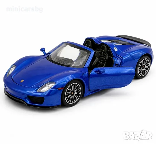 Метални колички: Porsche 918 Spyder, снимка 2 - Колекции - 54721498