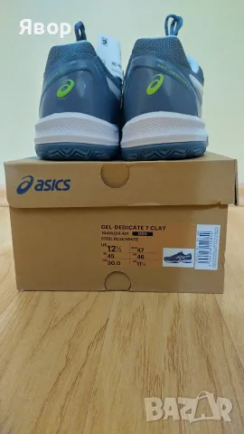 Маратонки за тенис ASICS GEL-DEDICATE 7 Clay EU47, снимка 4 - Маратонки - 56009699