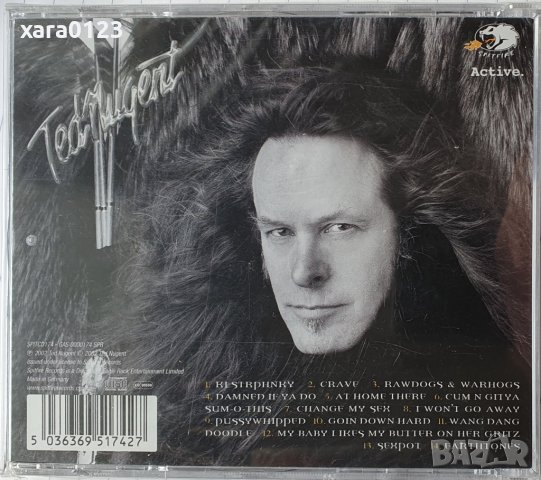 Ted Nugent – Craveman, снимка 2 - CD дискове - 44145529