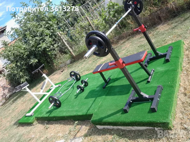 Фитнес уреди! Лост, трап бар, тежести, лежанка, дъмпел- Ф50!