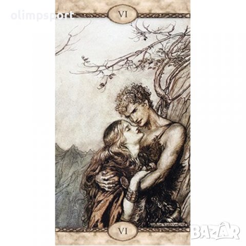 карти таро  LOSCARABEO RACKHAM нови , снимка 3 - Карти за игра - 39817827