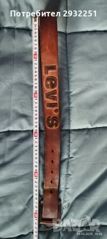 Оригинален колан LEVI'S естествена кожа ,LEVI'S, снимка 3 - Колани - 50154186