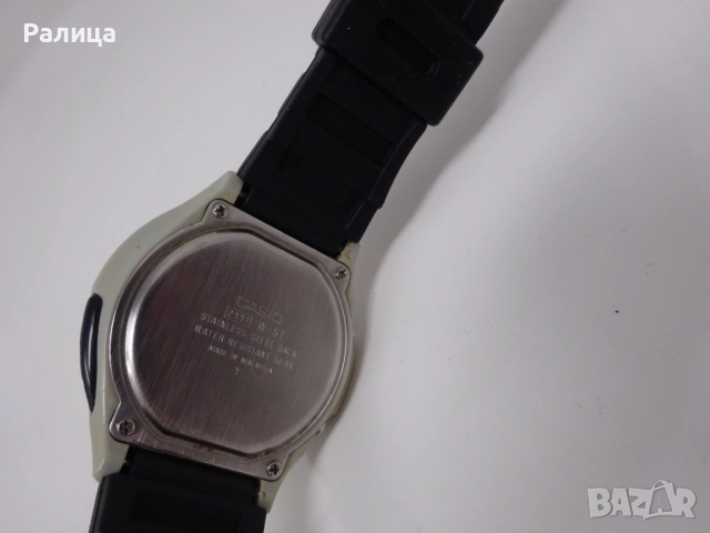 Електронен часовник Casio хронограф, с аларма,, снимка 7 - Мъжки - 52582886