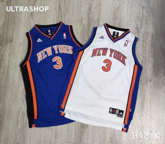 NBA Детски баскетболни потници Adidas New York Knicks 14-16г., снимка 1