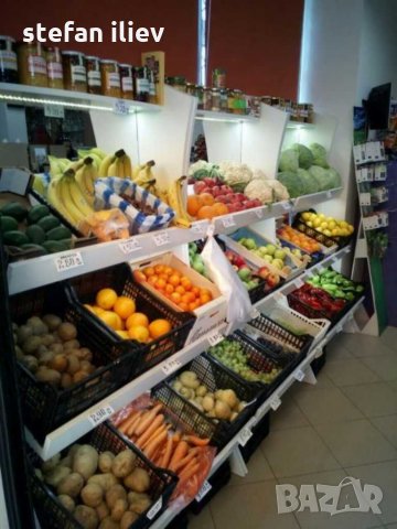 Стелажи за плодове и зеленчуци, снимка 16 - Стелажи и щандове - 29148780