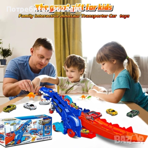  Трансформиращ се Камион Динозавър 4742, снимка 3 - Коли, камиони, мотори, писти - 52541832