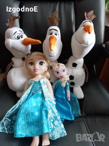 Играчки Елза и Анна замръзналото кралство Frozen , снимка 2 - Плюшени играчки - 49322366