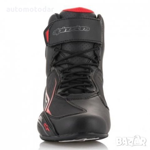 Мото боти ALPINESTARS FASTER-3 BLACK/GRAY/RED, снимка 2 - Аксесоари и консумативи - 35451095